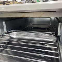 リンナイ ガステーブル 2021年製 都市ガス用 KG34NBEL 幅56㎝ ガスコンロ 左強火 ベージュ系 水無し片面焼き 札幌市手稲区