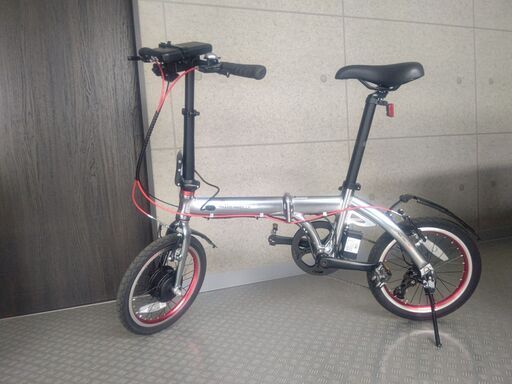 値下! 超軽量超小型 折りたたみ電動アシスト自転車 NEXT163 トランスモバイリー