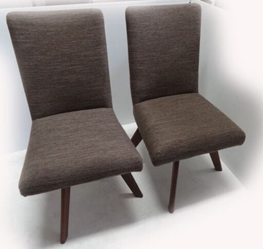 ニトリ 2客セット ダイニングチェア 回転式 (NコレクションC-60S)☆札幌市白石区/店頭お引取り歓迎【自社配送は札幌市内限定】倉庫