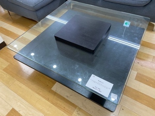 【トレファク ラパーク岸和田店】Armonia ガラス天板ローテーブル入荷しました。