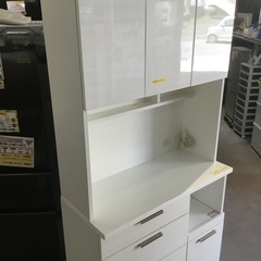 配達可【キッチンボード】【食器棚】【棚】【収納】クリーニング済