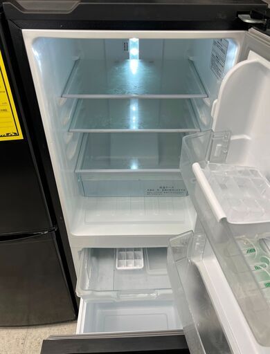 値下げしました！！　6ヶ月保証付き！！　冷蔵庫　ハイセンス　HR-D15EB　2021　幅(W)480mm × 奥行(D)595mm ×  高さ(H)1225mm 値下げしました！！ 6ヶ月保証付き！！ 冷蔵庫 ハイセンス HR-D15EB