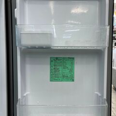 値下げしました！！　6ヶ月保証付き！！　冷蔵庫　ハイセンス　HR-D15EB　2021　幅(W)480mm × 奥行(D)595mm ×  高さ(H)1225mm