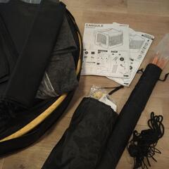 カースル CARSULE plus　キャンプ　 車中泊テント美品  