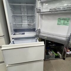 三菱 MITSUBISHI 冷凍冷蔵庫 2021年 MR-CG33EF-W 三菱 3ドア冷凍冷蔵庫