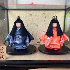 【無料】ガラスケース入り 日本人形 ③