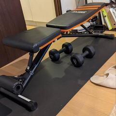 インクライン&ダンベル（自宅筋トレセット）