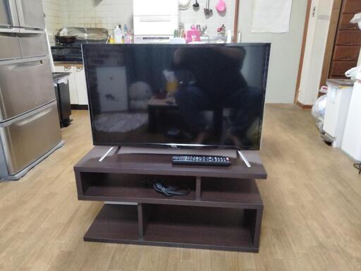 取り引き中　 30インチ薄型テレビ＋テレビ台