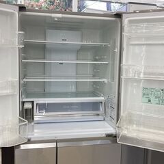 6ドア冷蔵庫 Panasonic NR-FPM472S-N 2017年製 470L