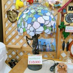 ステンドグラスライト☆アンティーク、美術品、家具 照明器具【浜村 