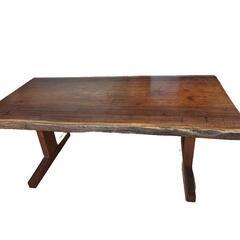 家具 ダイニングテーブル 一枚板