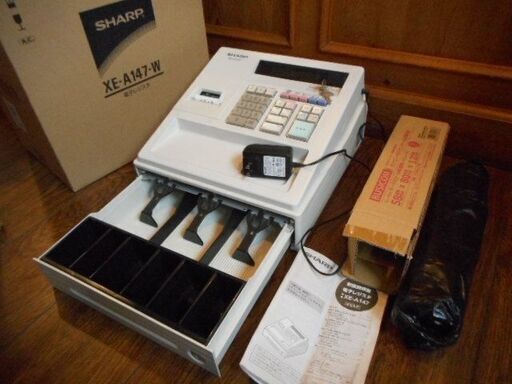 シャープ電子レジスタXE-A147W