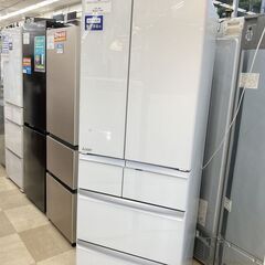 6ドア冷蔵庫 MITSUBISHI MR-WX47E-W 2019年製 470L