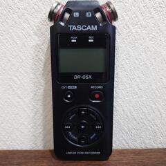 【早い者勝ち❗】TASCAM DR-05X リニアPCMレコーダー 