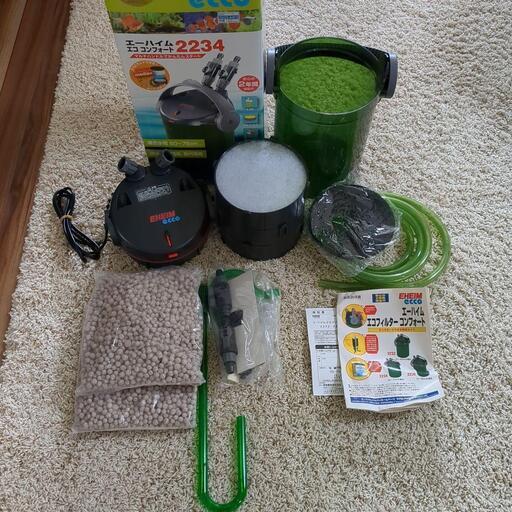 エーハイム2234　ケース以外未使用品　外部フィルター