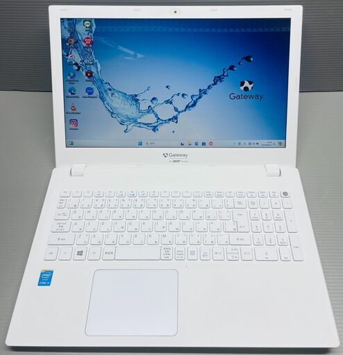 保証1ヶ月、インボイス対応、代引き発送可！Windows11、Core i3、SSD128GB(新品)、メモリ8GB、Gateway製ノートパソコン、CD,DVDドライブ、カメラ、Bluetooth、ACアダプター付属、ゲートウェイ、acer、エーサー、ノートPC、Microsoftoffice、Word、Excel、PowerPoint、Outlook、ﾏｲｸﾛｿﾌﾄｵﾌｨｽ、ﾜｰﾄﾞ、ｴｸｾﾙ、ﾊﾟﾜｰﾎﾟｲﾝﾄ、ｱｳﾄﾙｯｸ