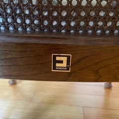 コスガ　肘付きダイニングチェア　4脚セット