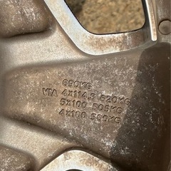 WORK  ワーク　ディッシュホイール 15×6J 　車のパーツ タイヤ、ホイール
