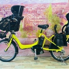 C447☆整備済み 中古電動自転車☆Panasonic ビビdx【26インチ ライト 