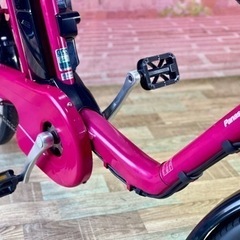0151パナソニック3人乗り20インチ子供乗せ電動アシスト自転車