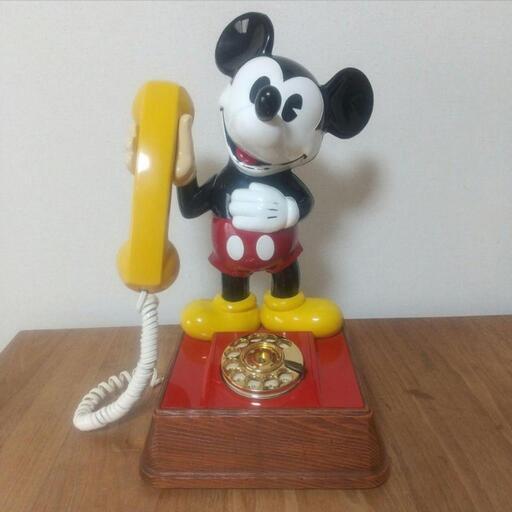 ミッキーマウス電話機