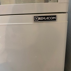 【取りに来てくださる方限定】冷蔵ショーケース　4面ガラスショーケース　業務用冷蔵庫　レマコム　63L　中古