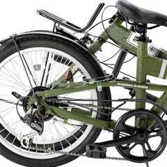 新品! 2024年モデルJeep JE-206 20インチ 折り畳み自転車 シマノ製6段変速 