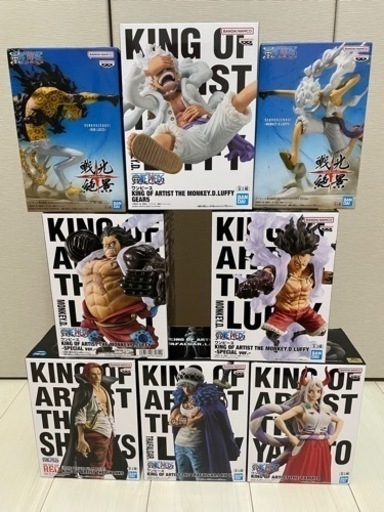 ワンピース　フィギュア　８個セット　キングオブアーティスト　戦光絶景