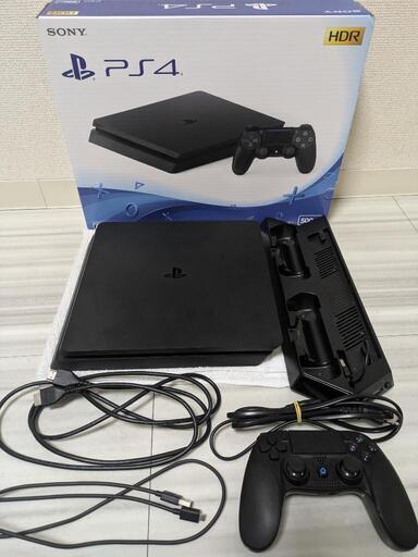 [決まりました]SONY PS4 CHU-2100A 500GB【動作確認済み、スタンド付き】