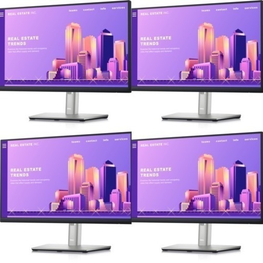DELL  PCモニター4面\u0026アームスタンド
