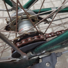 【06/23〜06/24取りに来れる方限定】YAMAHA電動アシスト自転車(バッテリー2個、充電器付き)