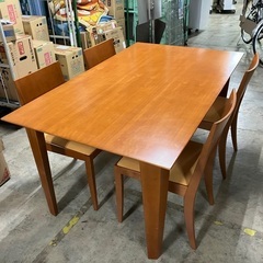 【美品】arflex アルフレックス ニューステーション ダイニングテーブル&チェアSET 5点セット