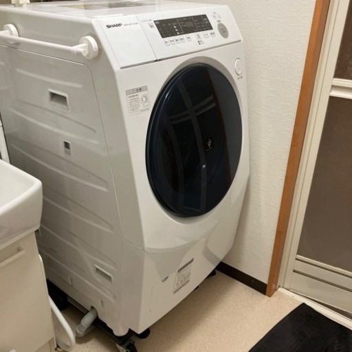 SHARP 乾燥機付き\nドラム式洗濯機