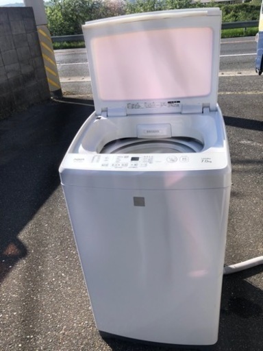 AQUA洗濯機,7KG,10000円,2017年.