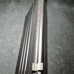 極太アルミ雨戸門扉兼用☆中古☆木目調