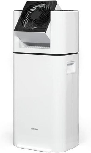 【美品】アイリスオーヤマ 除湿機 衣類乾燥 デシカント式 13畳 サーキュレーター付き 除湿器 除湿量 5L タイマー付き スピード乾燥 静音設計 大容量 強力 部屋干し カビ防止 首ふり 左右 梅雨対策 コンパクト リビングK IJDC-L50 ホワイト