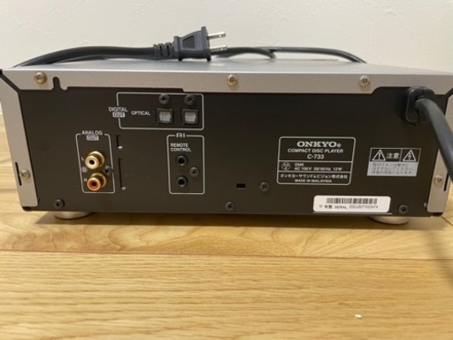 引渡し先決定】ONKYO C-733 動作確認済 ONKYO CDプレーヤー C-733