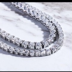 【絶品‼️極みアイテム✨】芸能人・セレブ愛用テニスネックレス　メンズ　レディース