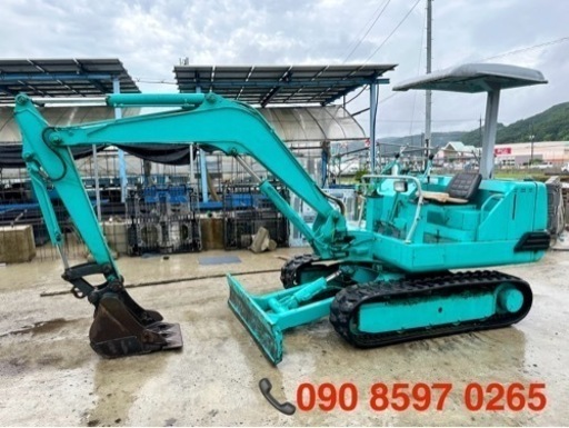 コベルコ KOBELCO SK027 ミニユンボ. 4716時間. 倍速. 2.7トンクラス.
