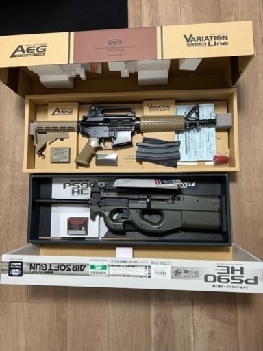 東京マルイ 電動ガン p90HC M933コマンド 他パーツセット