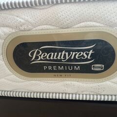 シングルベット ２台 シモンズ beautyrest ビューティレスト プレミアム　高級　ベット