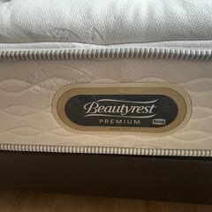 シングルベット ２台 シモンズ beautyrest ビューティレスト プレミアム　高級　ベット