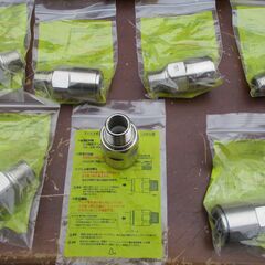 ☆日立金属 HITACHI プッシュインパクト継手接続要領 LIA 15A23・U UQ LPガス用 ◆10個セット・ひょうたん印