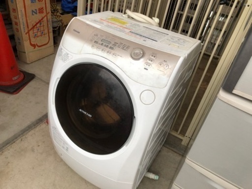2014年製 TOSHIBA ヒートポンプ ドラム式洗濯機  洗濯9.0kg/乾燥6.0kg TW-Z400L