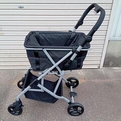 ＜ほぼ新品＞ Ecoca エコカ 新型 プレミア ショッピングカート 3点セット 本体＋マイバッグ＋保冷バッグ　シルバーカート　手押し車　買い物カート　高齢者