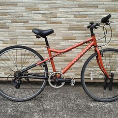 中古自転車 6段変速 420MM クロスバイク軽整備済み 防犯登録対応 町田市 相模原市 MM306 中古自転車 6段変速 420MM クロスバイク軽整備済み 防犯登録対応 町田市