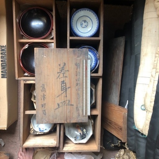 明治時代？食器 13箱分