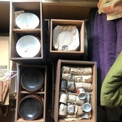 明治時代？食器 13箱分