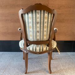 【決まりました】【美品】カリモク ドマーニ ルイ15 domani（カリモク家具）ダイニングチェア リビングチェア アンティークチェア レトロ