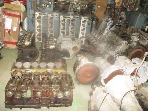 MB-113SL-111SE各種加工済みエンジン部品販売 オールド-ベンツ加工済み